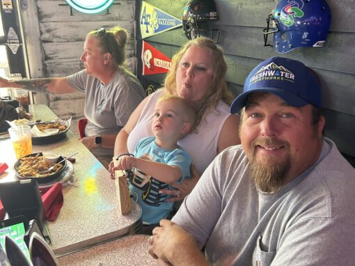 Clarke family dinner